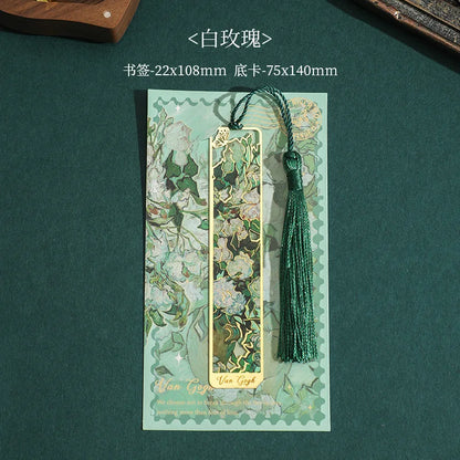Retro Chinese Metal Hollow Bookmark – Elegant Book Clip for Readers