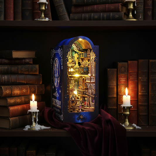 DIY Book Nook Kit with LED Lights